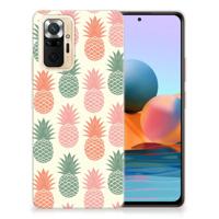 Xiaomi Redmi Note 10 Pro | Siliconen Case | Ananas Xiaomi Redmi Note 10 Pro | Siliconen Case | Ananas