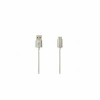 Kabel USB A naar USB-C DCU 391156 Zilverkleurig (1 m)