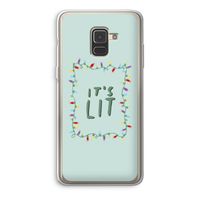 It's Lit: Samsung Galaxy A8 (2018) Transparant Hoesje