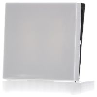 A 590 BF WW  - Cover plate for switch/push button white A 590 BF WW - thumbnail