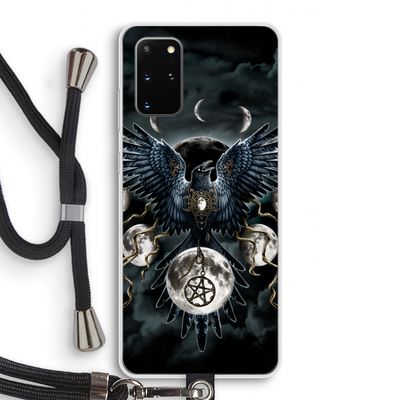 Sinister Wings: Samsung Galaxy S20 Plus Transparant Hoesje met koord