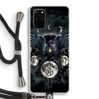 Sinister Wings: Samsung Galaxy S20 Plus Transparant Hoesje met koord