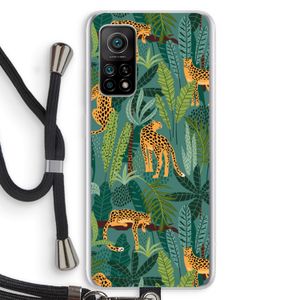 Luipaard 2: Xiaomi Mi 10T 5G Transparant Hoesje met koord