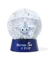 HEMA Sneeuwbol 9.5cm Ster (blauw)
