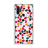 Colored Giraffe: Samsung Galaxy Note 10 Plus Transparant Hoesje
