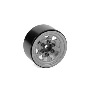 RC4WD Stamped Steel 1.0 Stock Beadlock Wheels (Plain) (Z-W0345)