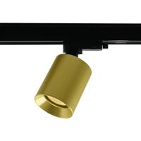 Artdelight TRACK Megano Railspot - 1-fase Railsysteem / Railverlichting - 1xGU10 - mat goud