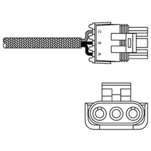 Delphi Diesel Lambda-sonde ES10990-12B1