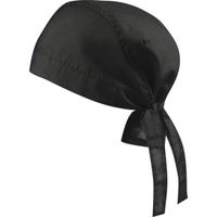 Bandana in het zwart uni 1 Bandana in het zwart uni 1