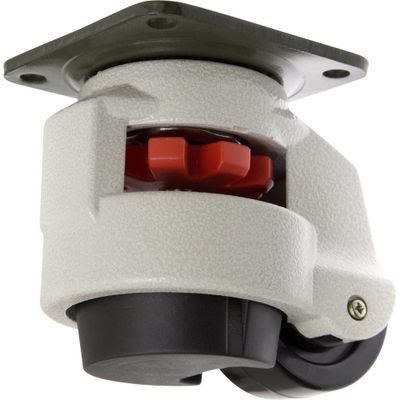 TOOLCRAFT TO-5137965 Zwenkwiel 62 mm nivelleerbaar met schroefplaat Draagvermogen (max.): 500 kg