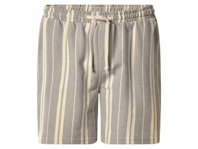 esmara Men Korte heren broek (Crème/bruin, M) esmara Men Korte heren broek (Crème/bruin, M)