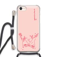 Best Friends: iPhone 7 Transparant Hoesje met koord