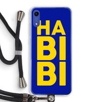 Habibi Blue: Honor Play 8A Transparant Hoesje met koord