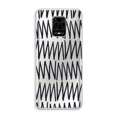 Marrakech Zigzag: Xiaomi Redmi Note 10 Lite Transparant Hoesje