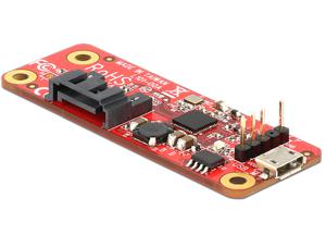 Delock 62626 Converter Raspberry Pi USB Micro-B female / USB Pin Header > SATA 7-pin