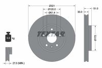 Remschijf 92187005