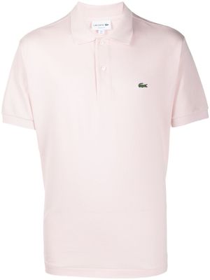 Lacoste polo à logo brodé - Rose