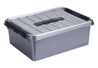Sunware Q-line Box 12 liter metaal/zwart