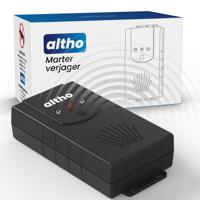 Altho Marterverjager - Marterverjager auto - Steenmarter - Marterverjager op batterijen, 12V en stopcontact