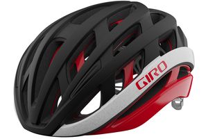 Giro Helios Spherical Fietshelm - Zwart/Rood