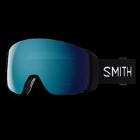 Smith 4D Mag Sneeuwbril Black - ChromaPop Sun Blue Mirror One Size
