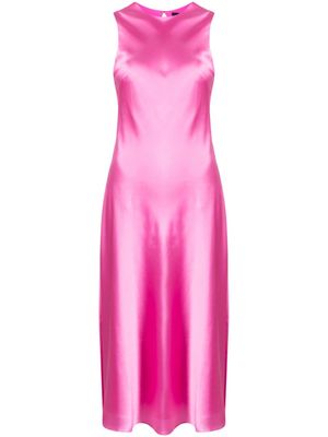 Cynthia Rowley robe évasée à design sans manches - Rose
