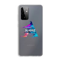 Abstract Spectrum: Samsung Galaxy A72 Transparant Hoesje