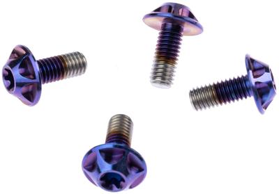 SILCA Screw royal purple 4pcs.