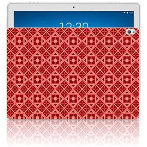 Lenovo Tab P10 Hippe Hoes Batik Rood