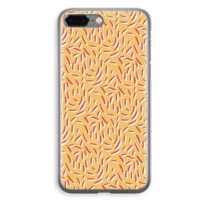 Camouflage: iPhone 8 Plus Transparant Hoesje