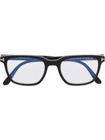 TOM FORD Eyewear lunettes de vue à monture d'inspirations wayfarer - Noir