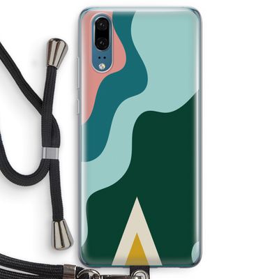 Noor B: Huawei P20 Transparant Hoesje met koord