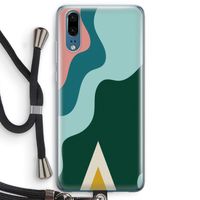 Noor B: Huawei P20 Transparant Hoesje met koord