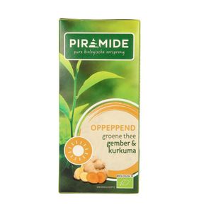 Oppeppend groene thee gember & curcuma bio