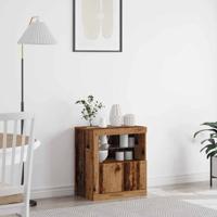 Dressoir Bruin 60.5 x 37 x 67 cm Bewerkt hout