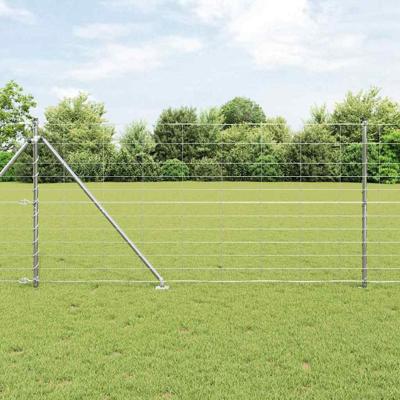 Weidehekwerk Zilver 25 x 1.2 m Gegalvaniseerd staal
