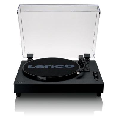 Lenco LS-60BK - Houten platenspeler met Bluetooth en ingebouwde speakers - Zwart