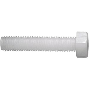 TOOLCRAFT 830228 Zeskantbout M3 10 mm Buitenzeskant DIN 933 Kunststof, Polyamide 10 stuk(s)