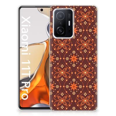 Xiaomi 11T | 11T Pro | TPU bumper | Batik Brown