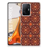 Xiaomi 11T | 11T Pro | TPU bumper | Batik Brown