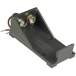 MPD BH9VW Batterijhouder 1 9V (blok) Kabel (l x b x h) 55 x 30 x 21 mm