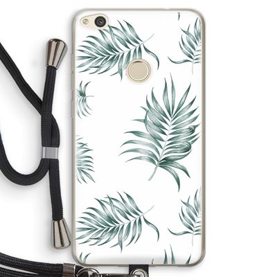 Simple leaves: Huawei Ascend P8 Lite (2017) Transparant Hoesje met koord