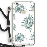 Simple leaves: Huawei Ascend P8 Lite (2017) Transparant Hoesje met koord