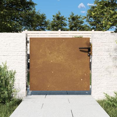 Poort 85x75 cm cortenstaal