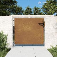 Poort 85x75 cm cortenstaal
