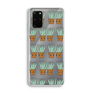 Sansevieria: Samsung Galaxy S20 Plus Transparant Hoesje