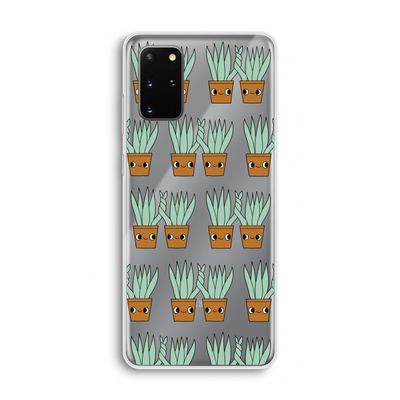 Sansevieria: Samsung Galaxy S20 Plus Transparant Hoesje