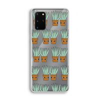 Sansevieria: Samsung Galaxy S20 Plus Transparant Hoesje