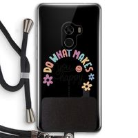 Happy days: Xiaomi Mi Mix 2 Transparant Hoesje met koord