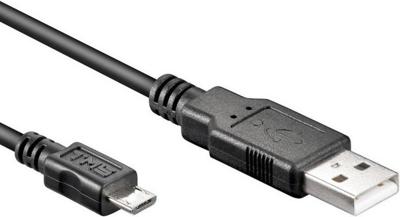 Valueline USB 2.0 A naar Micro B kabel M/M 1m
